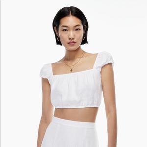 Wilfred BLACK Ethereal Linen Blouse NWT